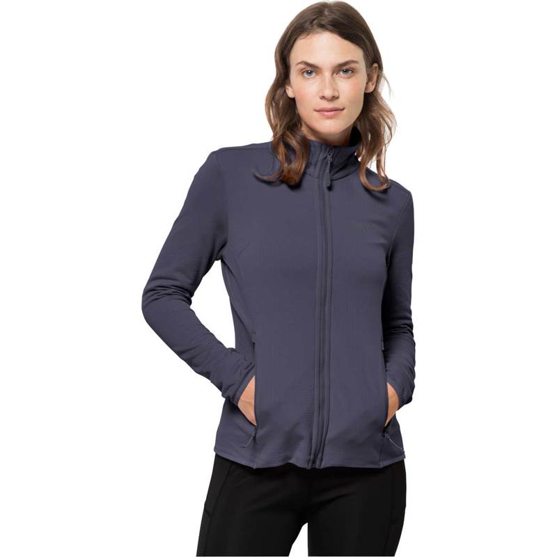 Jack Wolfskin Womens Peak Grid Fleece Jacket-4